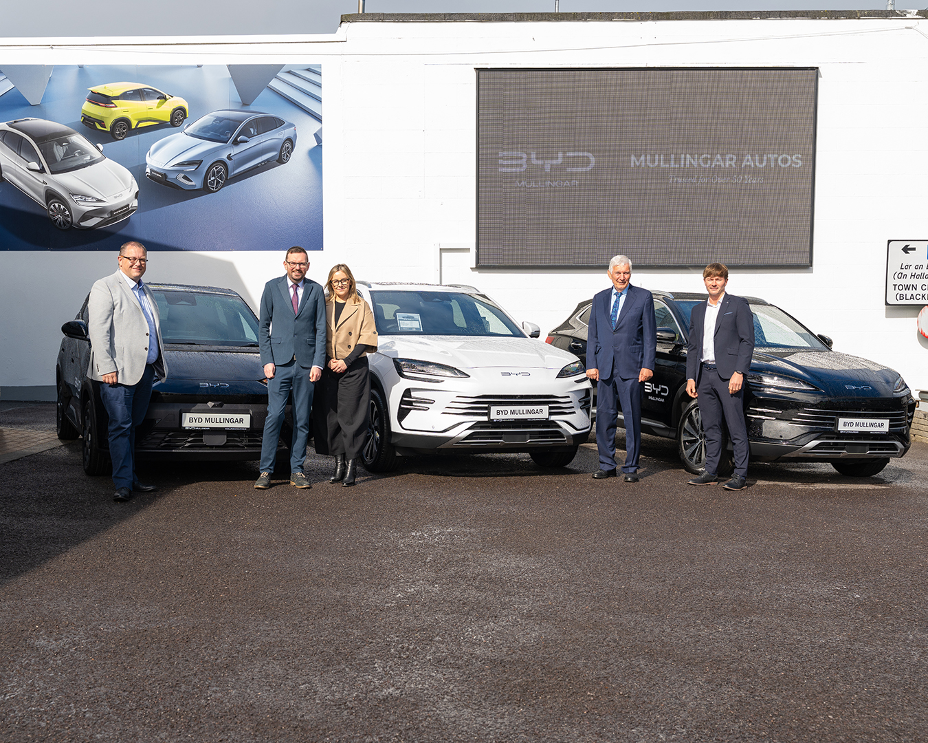 Mullingar Autos appointed BYD Dealer for the Midlands.