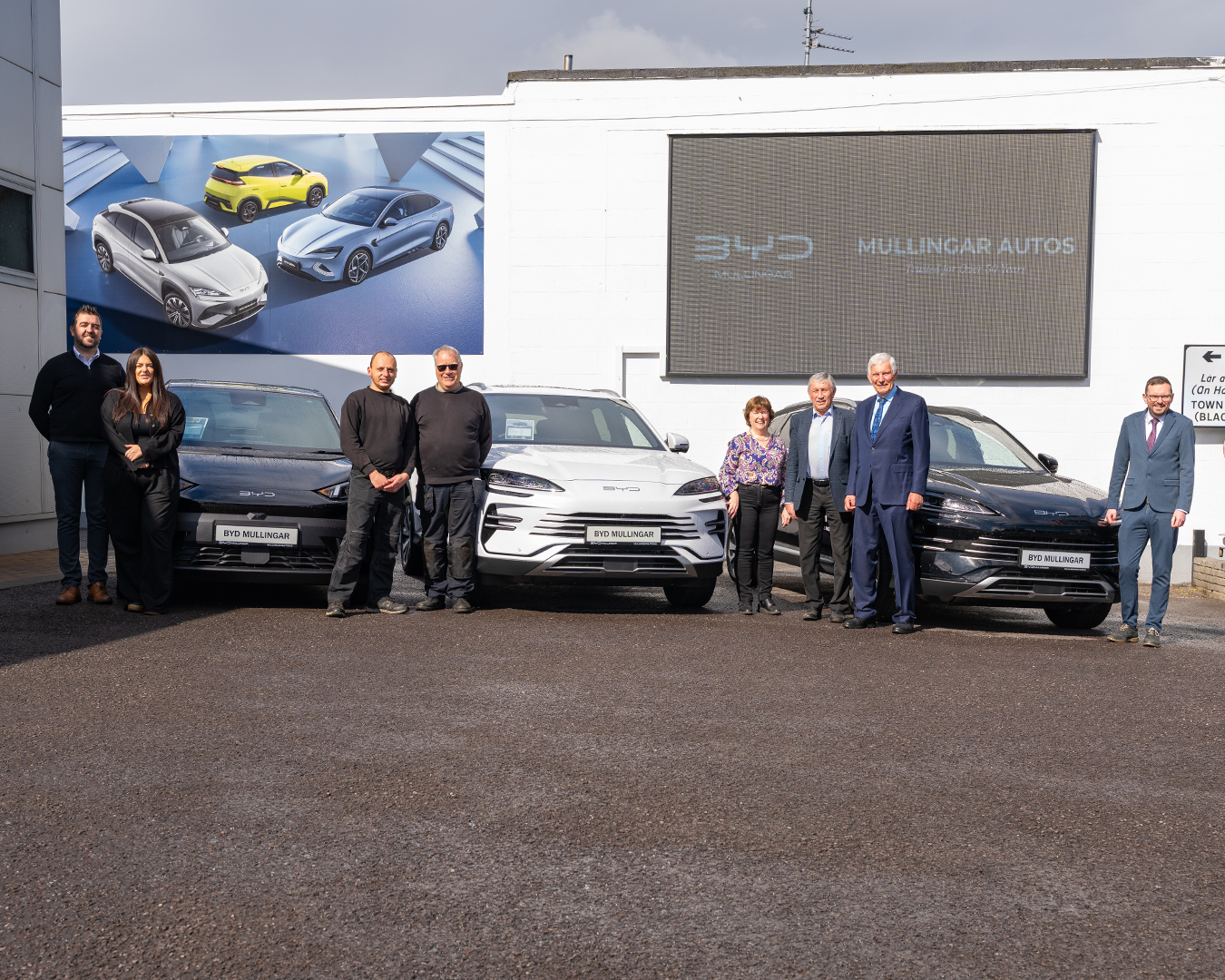 Mullingar Autos appointed BYD Dealer for the Midlands.