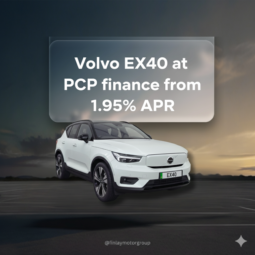 Volvo EX40 at PCP finance from 1.95% APR
