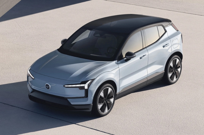 The Volvo EX30 Fully Electric