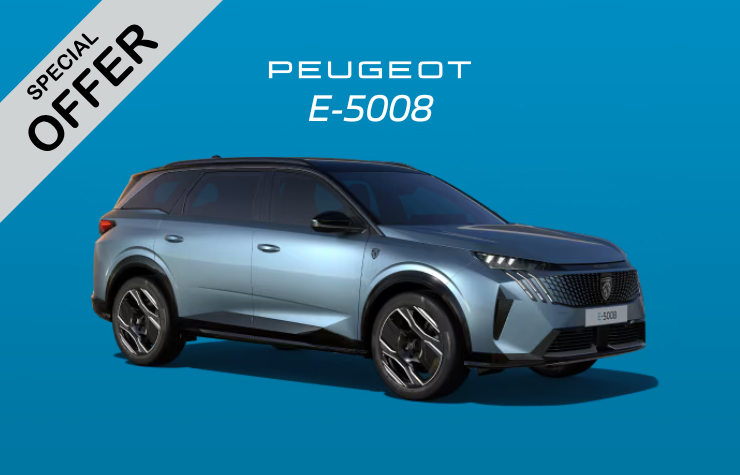 261 PEUGEOT 5008 - 7 SEATS ELECTRIC & HYBRID