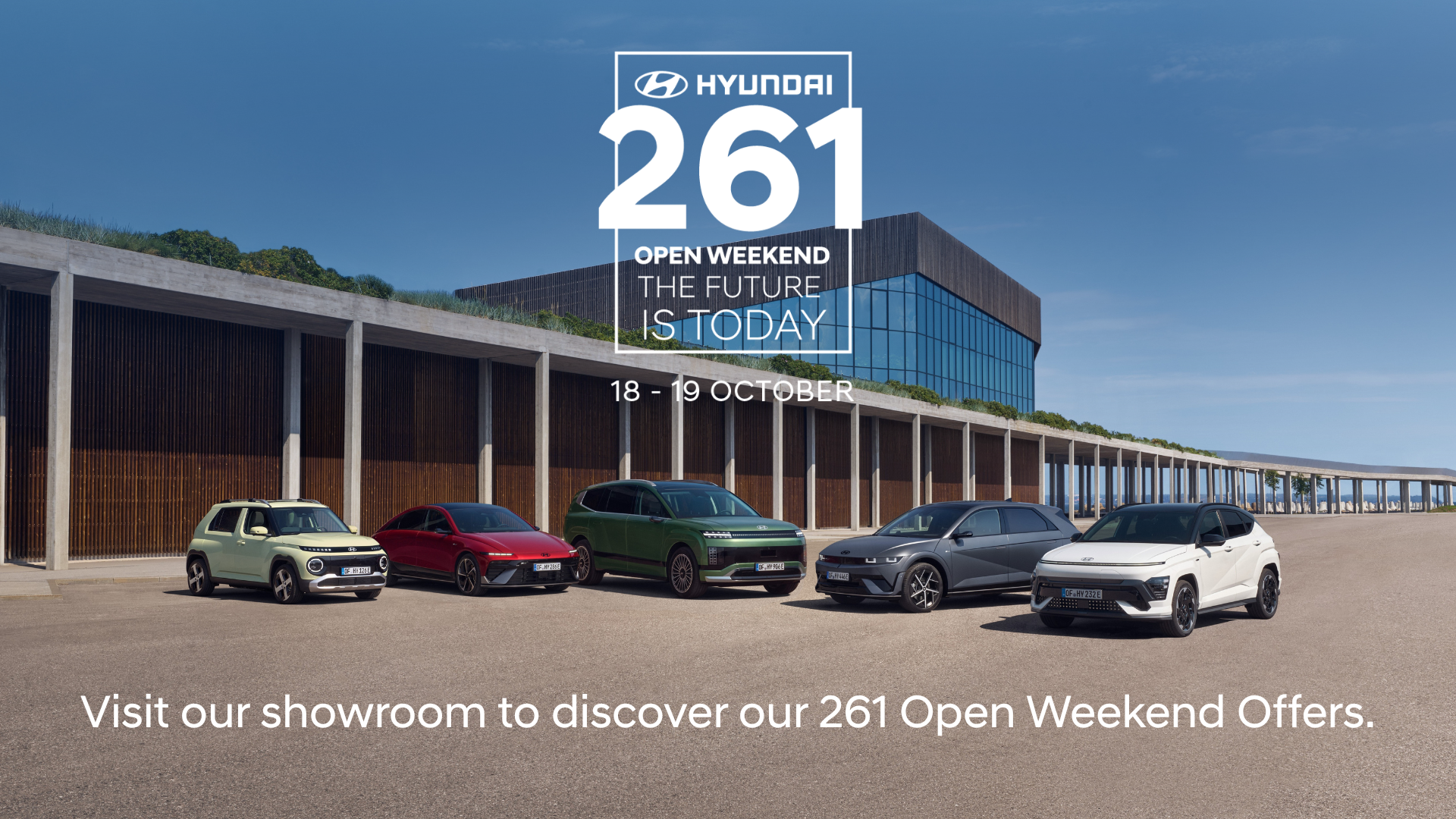 Hyundai 261 Open Weekend 18 - 19 October
