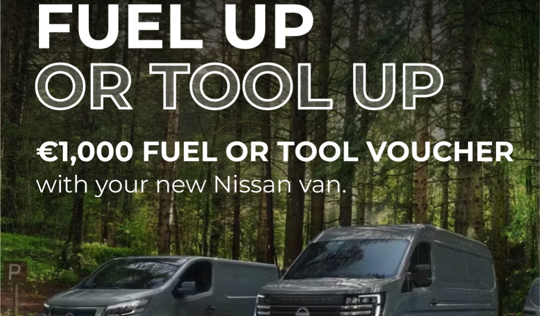 Fuel Up or Tool Up with Nissan Vans