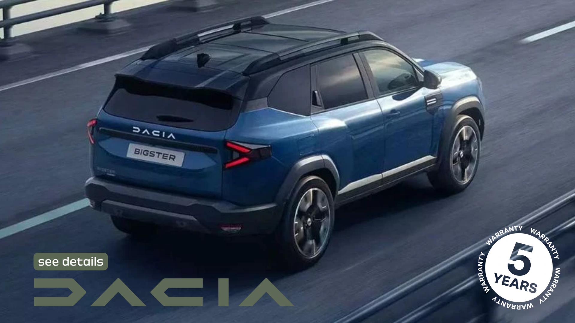 Dacia Bigster - homepage offer