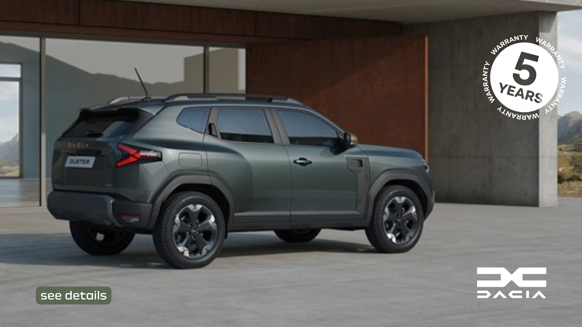 Dacia Duster - homepage offer