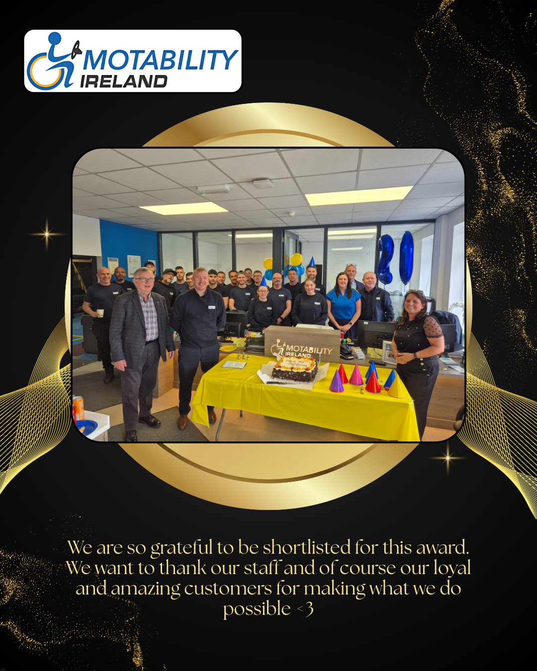 Motability Ireland Shortlisted for SIMI Independent Sales Operation of the Year 2026