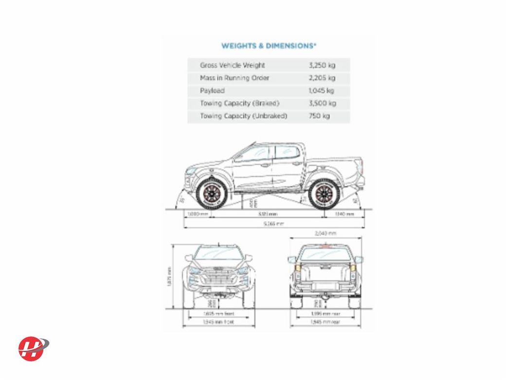 2025 Red Isuzu D-MAX