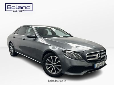 2018 Mercedes-Benz E Class