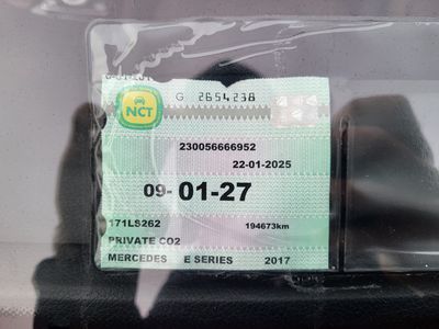 2017 Mercedes-Benz E Class