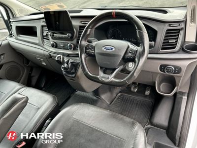 2023 White Ford Transit Custom