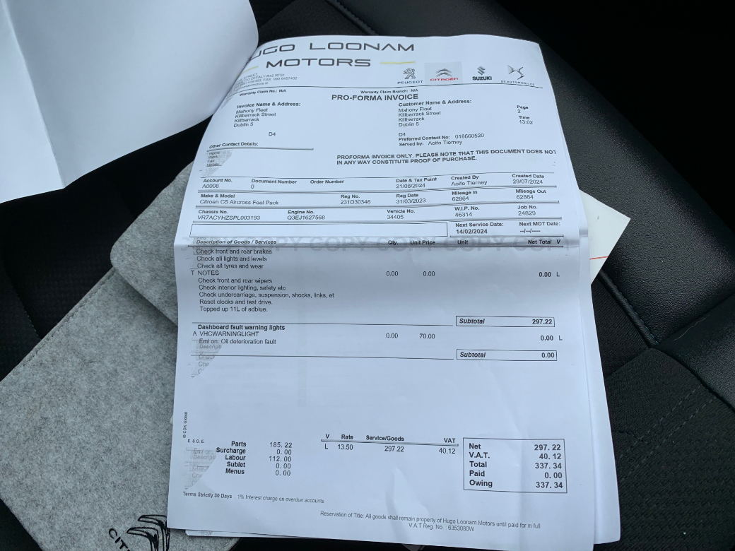 2023 Citroen C5 Aircross