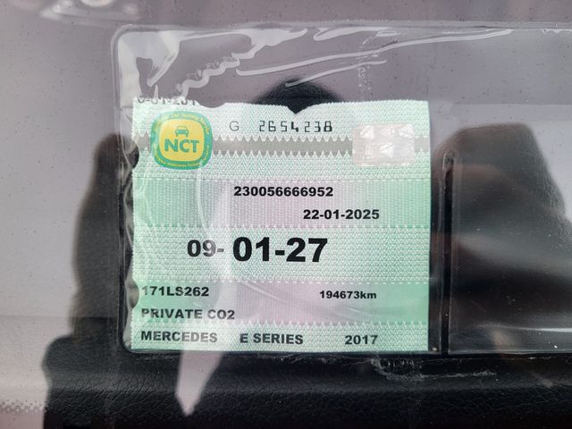 2017 Mercedes-Benz E Class