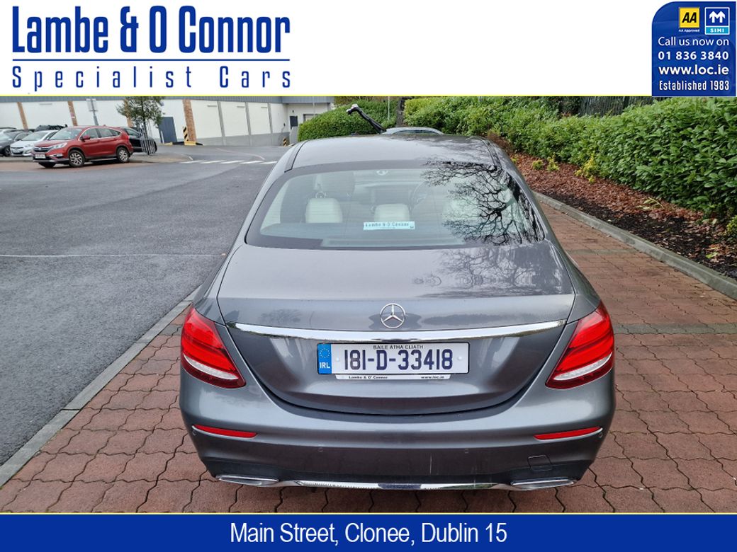 2018 Mercedes-Benz E Class