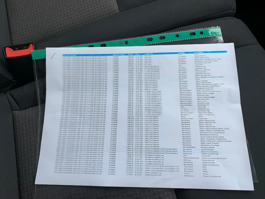 2022 Ford Transit Custom