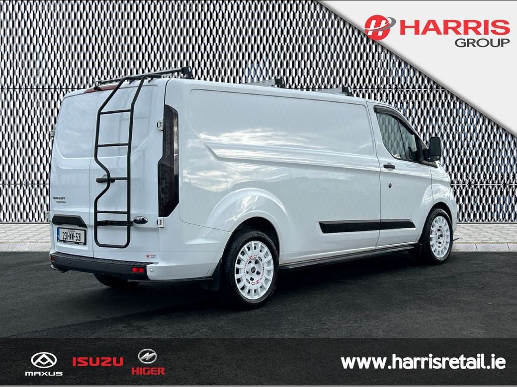 2023 White Ford Transit Custom