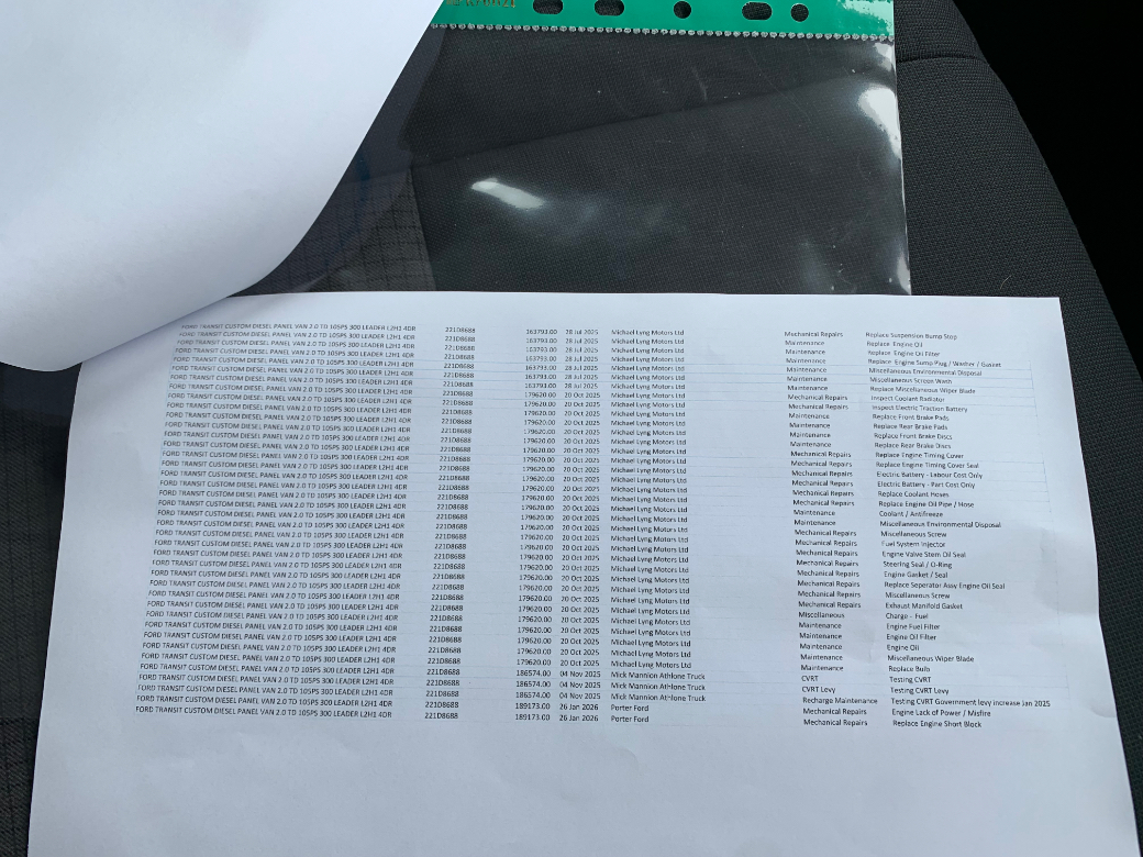 2022 Ford Transit Custom