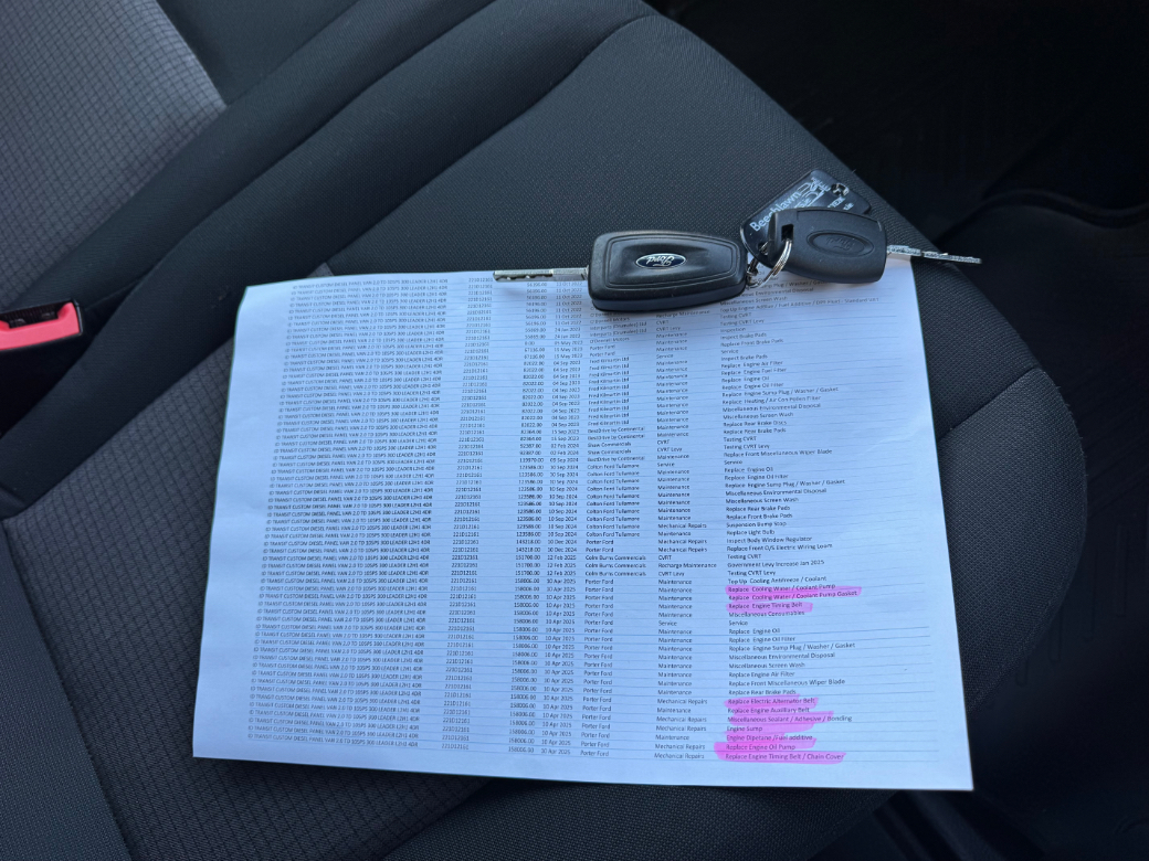 2022 Ford Transit Custom