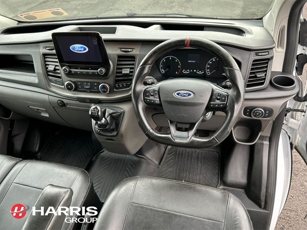 2023 White Ford Transit Custom