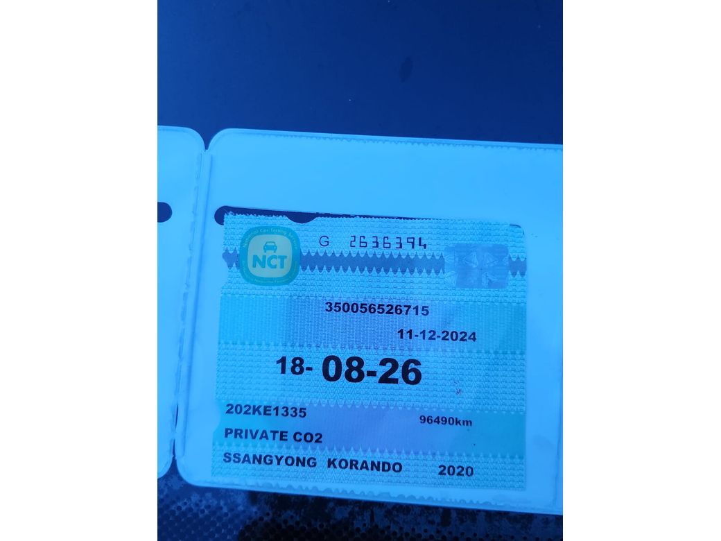 2020 Ssangyong Korando