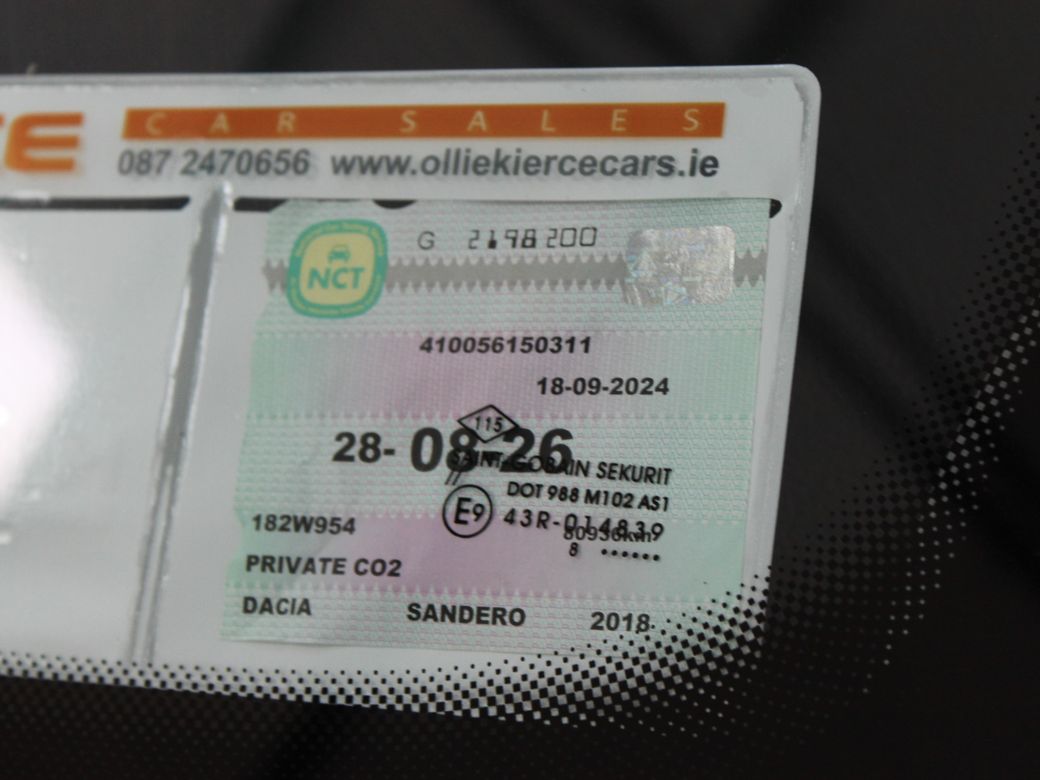 2018 Dacia Sandero
