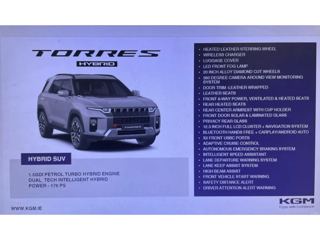 2026 Ssangyong Torres