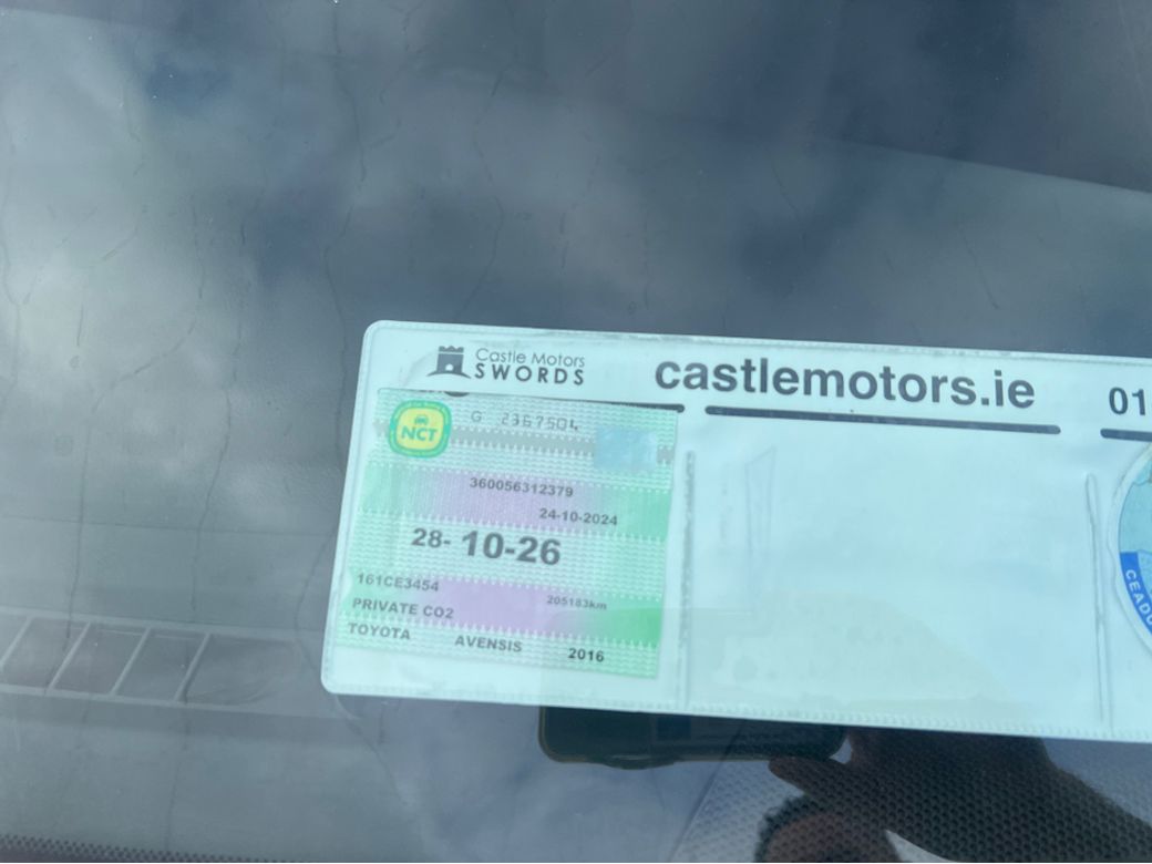 2016 Toyota Avensis