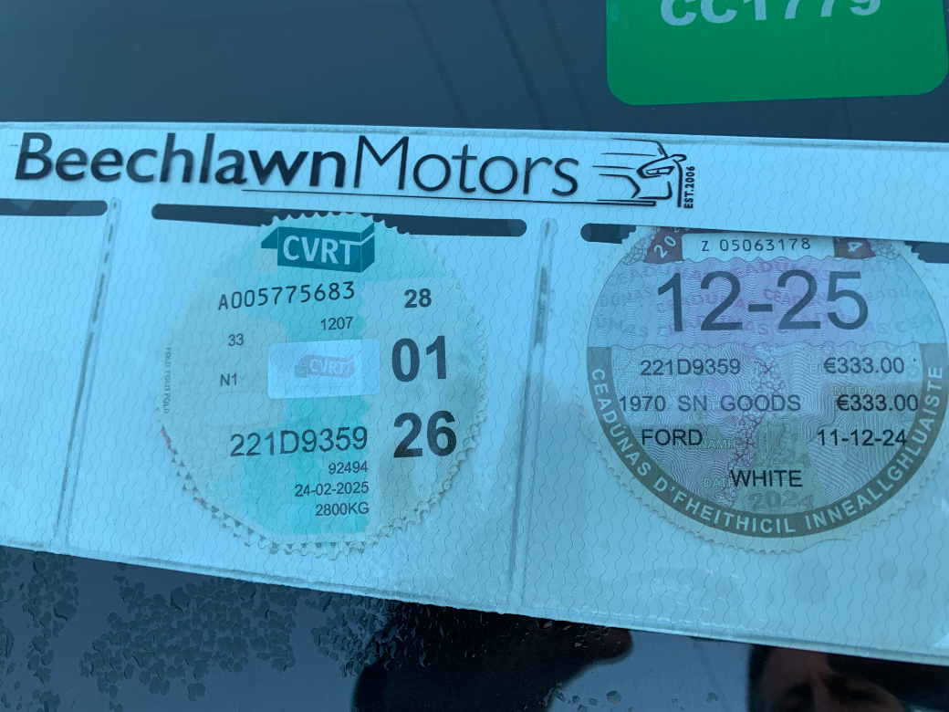 2022 Ford Transit Custom