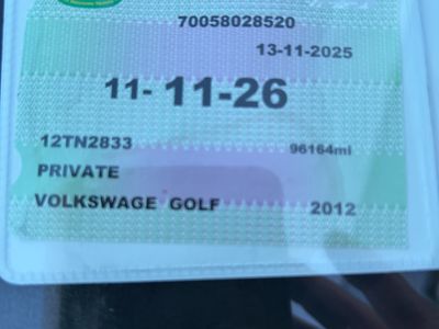 2012 Volkswagen Golf