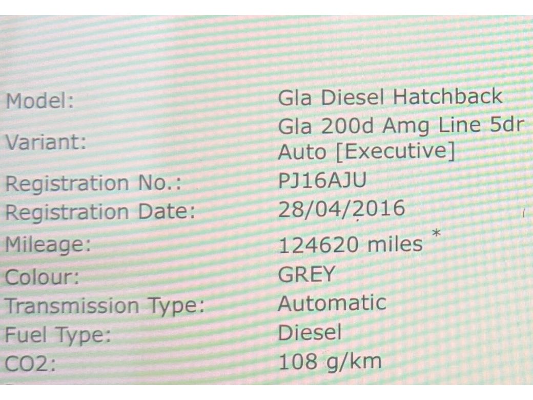 2016 Mercedes-Benz GLA Class