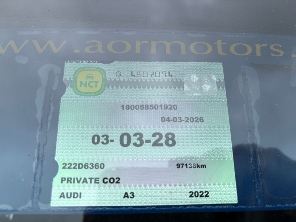 2022 Audi A3