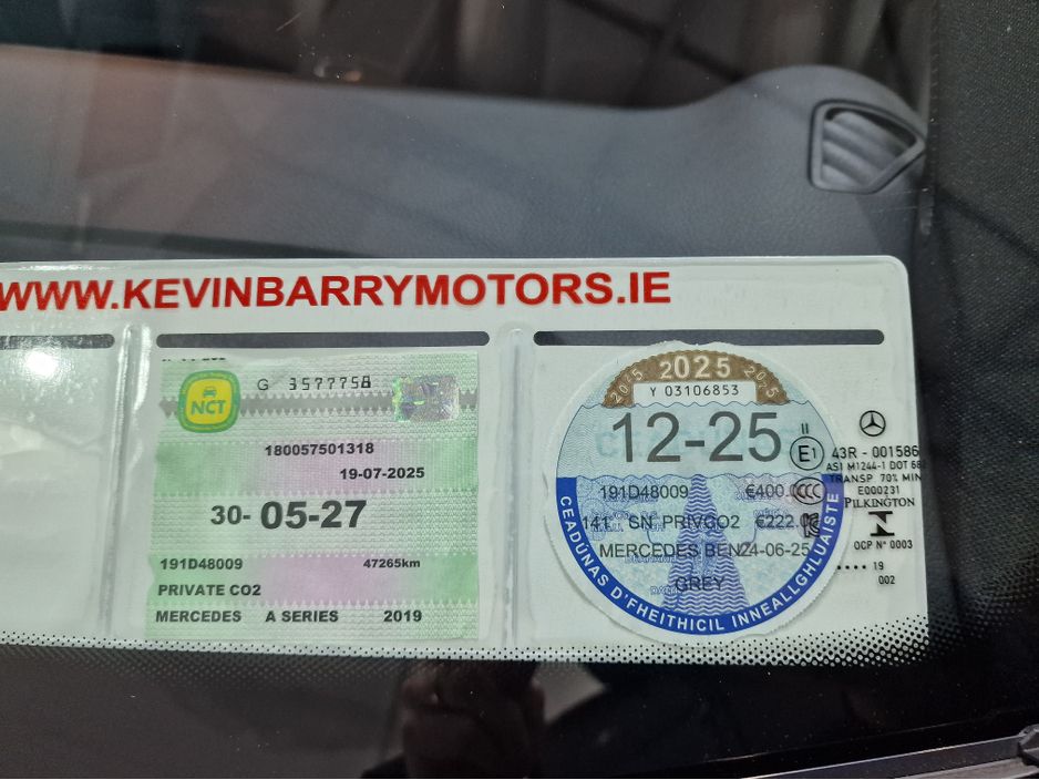 2019 Mercedes-Benz A Class