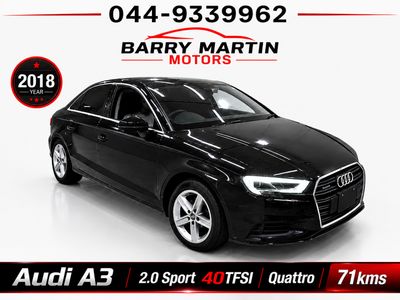 2018 Audi A3 Saloon