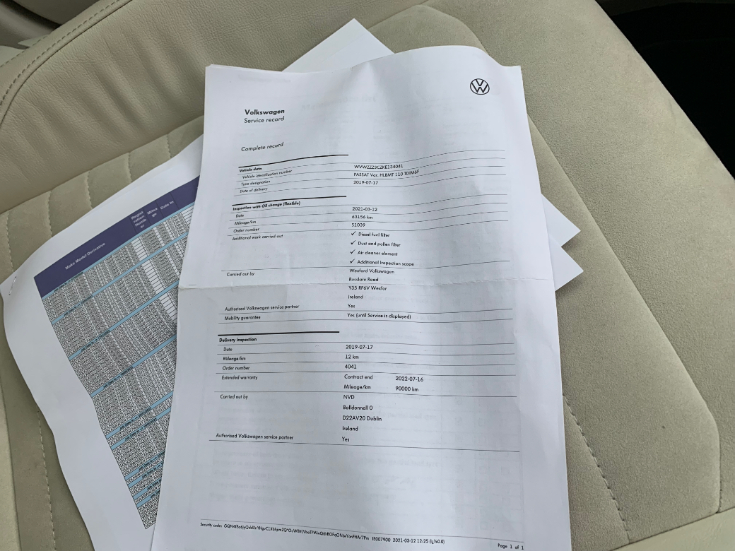 2019 Volkswagen Passat