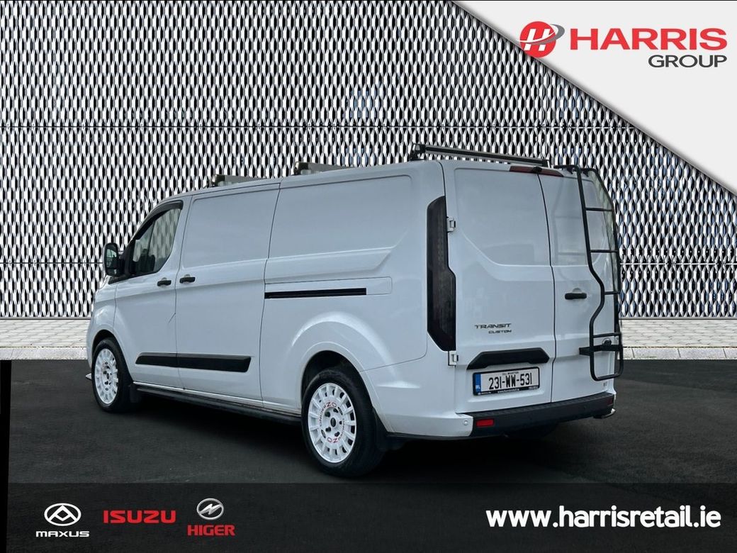 2023 White Ford Transit Custom