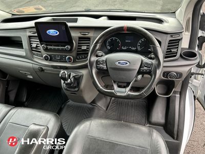 2023 White Ford Transit Custom