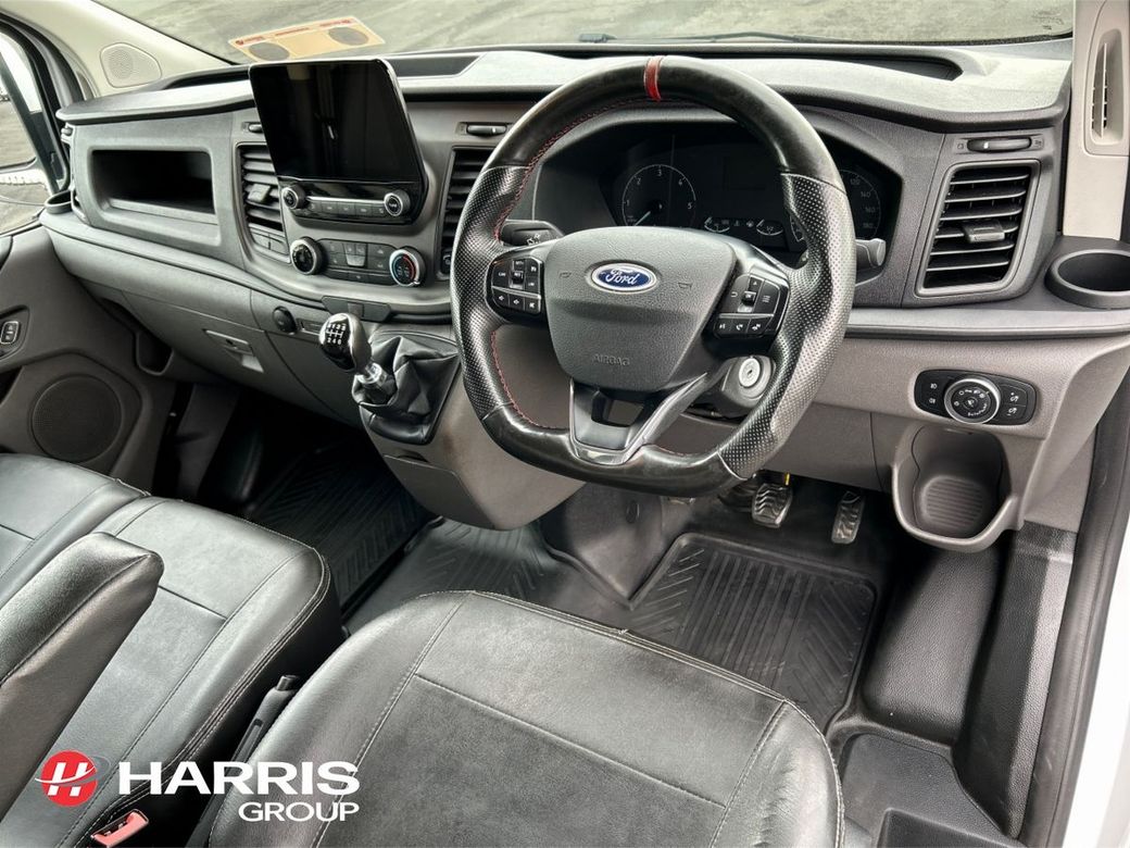 2023 White Ford Transit Custom