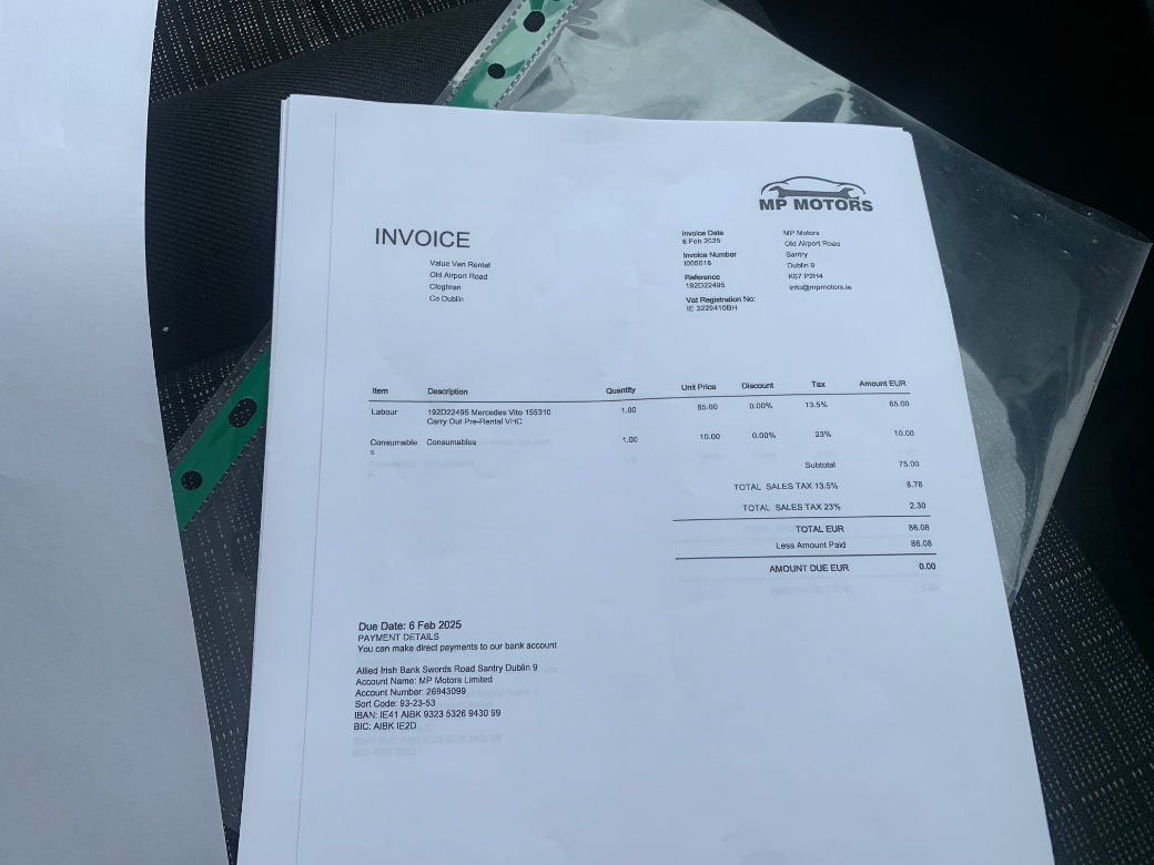 2019 Mercedes-Benz Vito