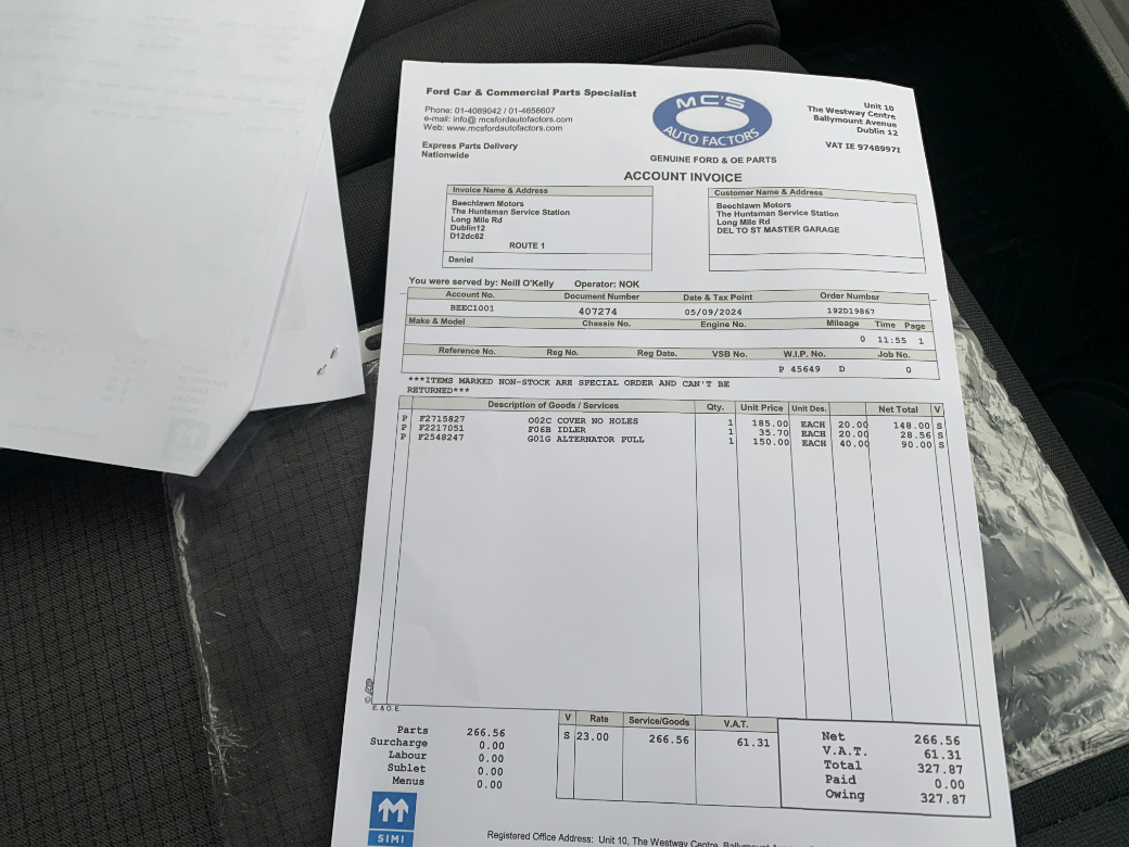 2019 Ford Transit Custom