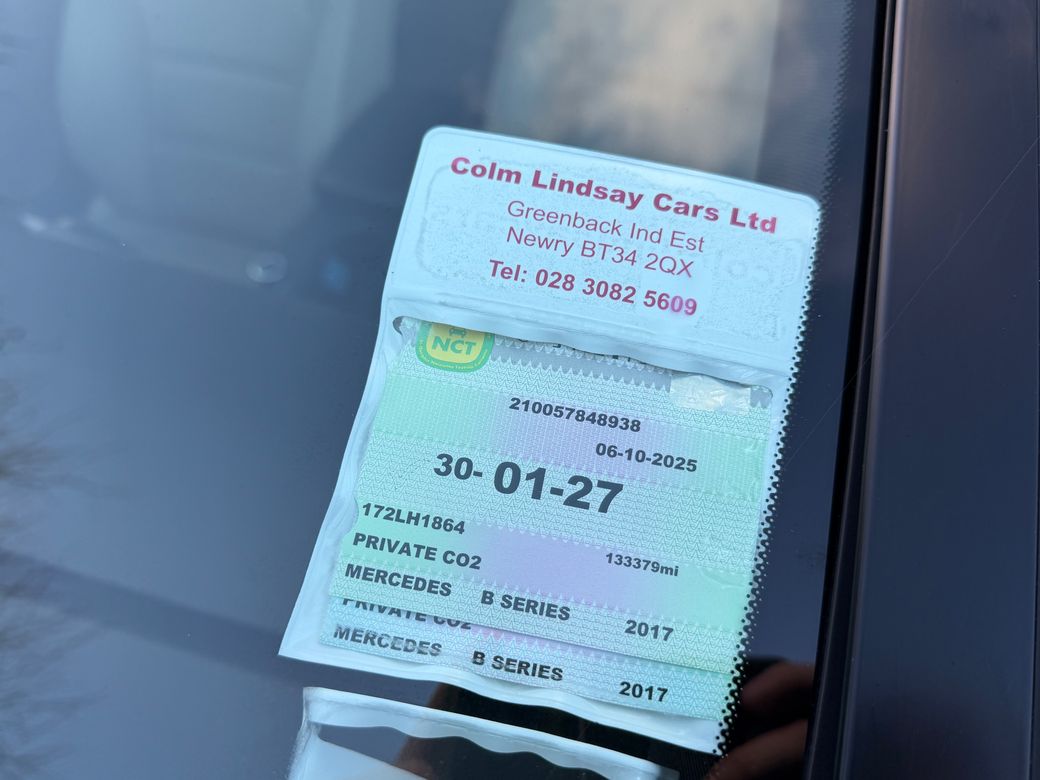 2017 Mercedes-Benz B Class