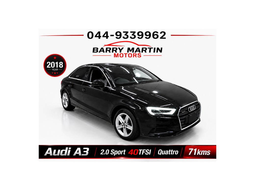 2018 Audi A3 Saloon