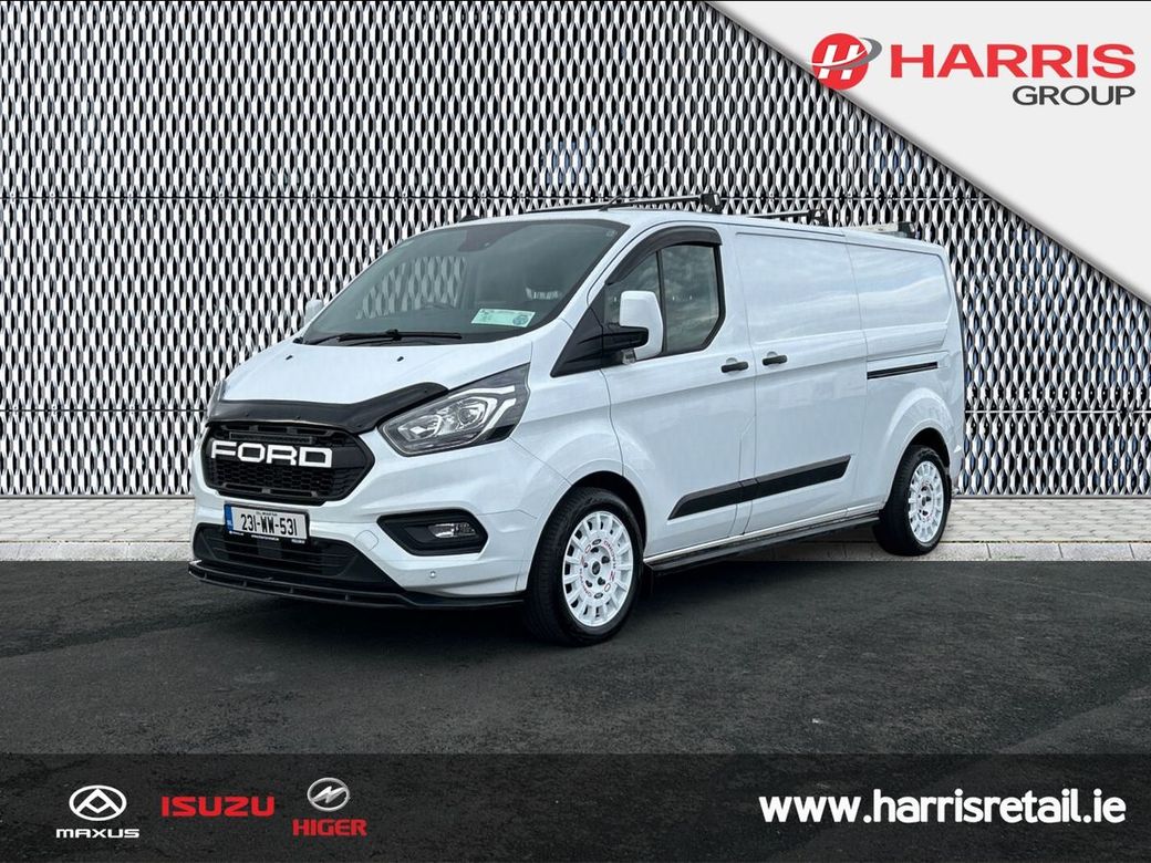 2023 White Ford Transit Custom