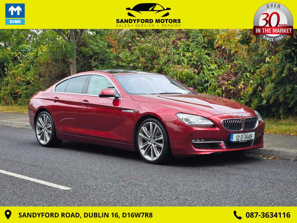 2012 BMW 6 Series