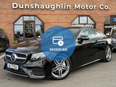 2018 Mercedes-Benz E Class