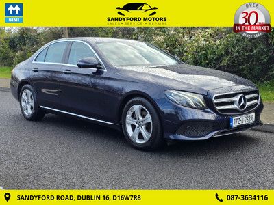 2017 Mercedes-Benz E Class