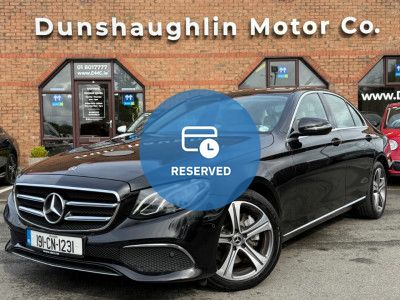 2019 Mercedes-Benz E Class