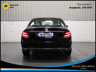 2018 Mercedes-Benz E Class