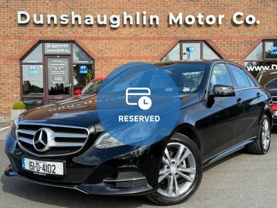 2015 Mercedes-Benz E Class