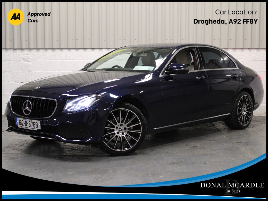 2018 Mercedes-Benz E Class
