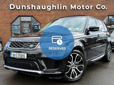 2019 Land Rover Range Rover Sport