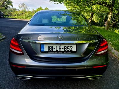 2018 Mercedes-Benz E Class